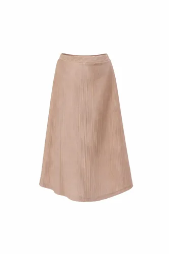 חצאית פליסה שמפניה