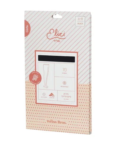 גרביון לייקרה-שחור 70 דיינר